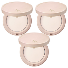 LunA Pro Photo Finisher蜜粉餅, 3盒, 01 Clean Powder