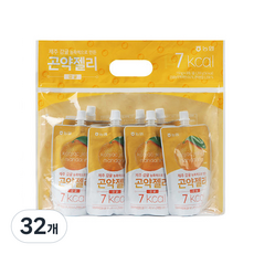 농협식품 곤약젤리 감귤 8개입, 1.2kg, 4개