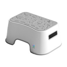 YoGoMoJi 多功能增高防滑浴室防滑安全腳踏凳, 灰色空間, 1個