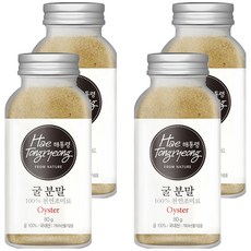 해통령 굴 분말, 80g, 4개