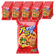 크라운 카라멜콘 땅콩, 72g, 25개