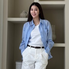 JUCY JUDY 女款基本款單口袋襯衫 JZWS02EA