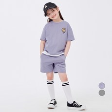 Lolly Tree 兒童短袖假兩件褲裝套組 SL