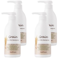 Mediflower 穀物潔面乳, 500ml, 4個