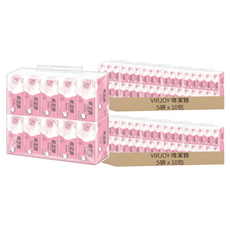 VIRJOY 唯潔雅 抽取式衛生紙 2層 200張, 10包, 10袋
