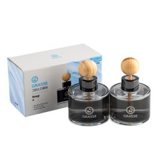 불스원 그라스 디퓨저 95ml, 솝, 2개
