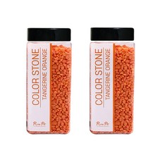 로라펫 컬러스톤 750g, 탠저린오렌지, 2개