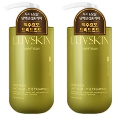 啤酒酵母健髮護髮素 花漾香氛, 2瓶, 500ml