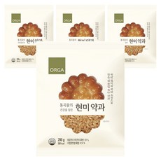 ORGA 현미 약과, 200g, 4개