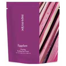 Papa Recipe 茄子清潔去角質墊爽膚水補充裝 35p, 35張, 1包