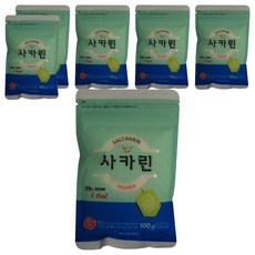 해가원 햇살나래 사카린, 100g, 6개