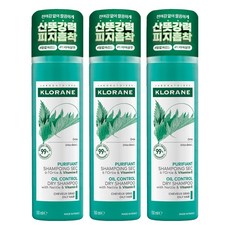 클로란 노세범 드라이 샴푸 네틀, 150ml, 3개