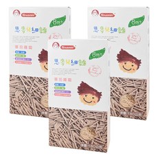 Nnutrinini 脆妮妮 思麥兒細麵 蕃茄蘿蔔口味, 專為寶寶設計, 無鹽低鈉, 單份小包裝, 外出方便攜帶, 180g, 3盒