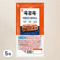 육공육 이탈리안 슬라이스, 80g, 5개