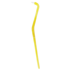 MAOUP 毛起來 口腔對策 寵物用菱形密密刷, 小雞黃, 1支