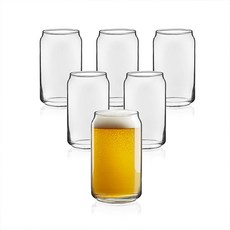 LIBBEY 啤酒玻璃罐 473ml, 6入