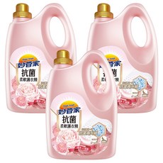 Magic Amah 妙管家 抗菌柔軟護衣精 經典玫瑰香, 3L, 3桶