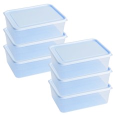 Mallang Fit冷凍保鮮盒, 6個, 保鮮盒 2L