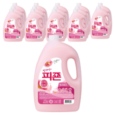 피죤 레귤러 섬유유연제 핑크로즈 본품, 2.5L, 15개