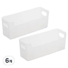 Endove 多用途浴室收納盒, 6個, 單一顏色