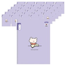 PENPIA 1000小學線圈筆記本3-6年級閱讀紀錄本通用, 30個, 隨機出貨