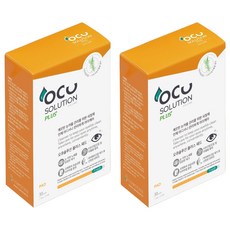 오큐솔루션 꼬모트리 플러스 패드 눈꺼풀 세정제 30p, 혼합색상, 2개