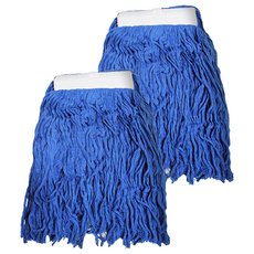 World Clean 青室 麻布拖把布 370g, 2個