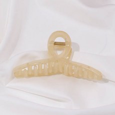 수스다 베이직 스타일 아크릴 꼬임 집게핀 176 11cm