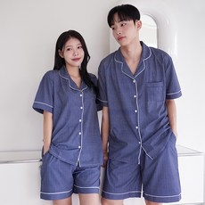 어나더디 쿨 터치 반팔 파자마 상하의 세트