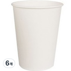 素色紙杯 400ml, 6個