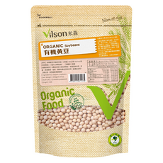 Vilson 米森有機 100%有機黃豆, 450g, 1包