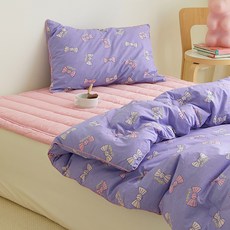 마틸라 디어프렌드 고밀도 순면 키즈 차렵이불, 스위트캔디