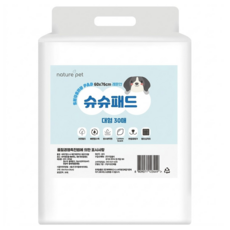 nature pet Shushu 狗狗尿布墊 檸檬香, 30片, 1包
