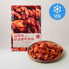 금미옥 닭갈비 떡볶이 (냉동), 770g, 1팩