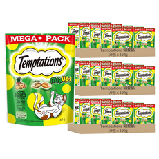 Temptations 喵愛餡 三重奏 貓點心, 貓薄荷 + 嫩雞 + 起司, 160g, 30包