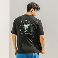 튜브트리 남성용 반팔 래쉬가드 루즈핏 상의 A8206