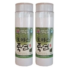 한국로하스식품 3번 구워 만든 로하스 죽염, 150g, 2개
