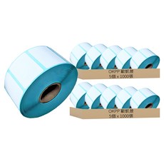 熱感應標籤貼紙 1000張, 10個