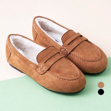 Lolly Tree 童款麂皮刷毛樂福鞋