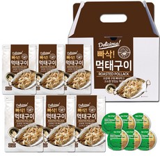 해맑은푸드 빠삭 먹태구이 25g + 청양간장마요 소스 30g 세트, 55g, 6개