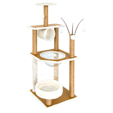 毛孩的秘密生活 二景二室貓架 CDT5-525226, 露天莊園貓宅, 1個