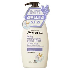 Aveeno 艾惟諾 香氛舒緩沐浴露, 薰衣草, 532ml, 1瓶
