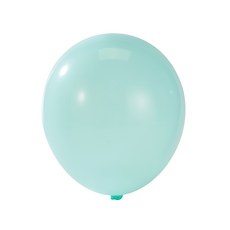엉클킴 파티용 이벤트 라운드 둥근 일반 풍선 100P, 티파티블루, 1개