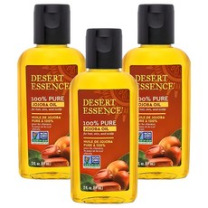 데저트에센스 100% 퓨어 호호바오일, 59ml, 3개