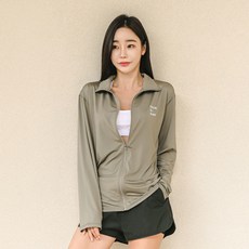 TUBE TREE 女性寬鬆版型拉鍊防磨衣上下身套裝 BE8205PA