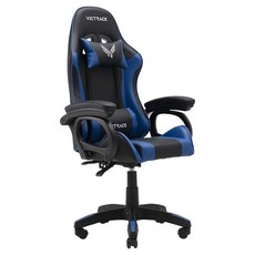 빅트랙 베이직 게이밍 의자 A-01, 블랙+블루