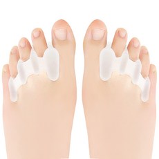 BELOTTY 高級矽膠腳趾環 雙腳穿戴, 1套