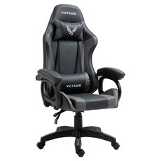 빅트랙 베이직 게이밍 의자 A-01, 블랙+그레이