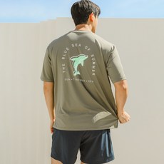 TUBE TREE 男士基本款短袖防磨衣 + 沙灘褲套組 AE8206PA