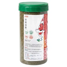 ISTA 伊士達 錦鯉超艷飼料 I-328 成長綠 中粒, 1kg, 1瓶
